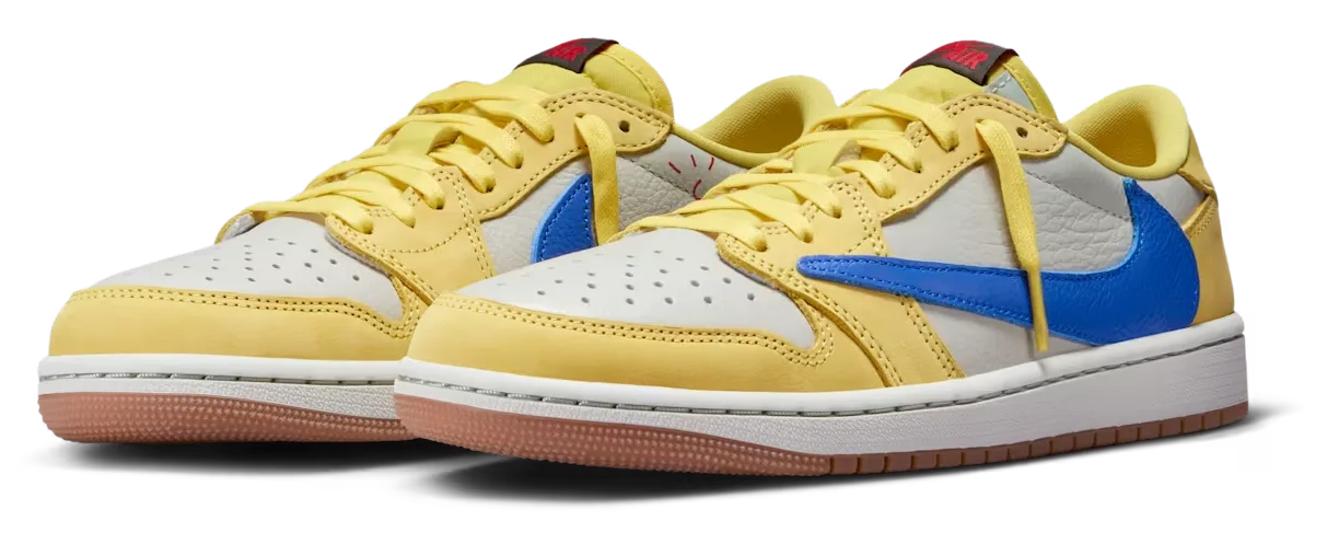 Air Jordan 1 Low OG x Travis Scott Canary, beeld 2 van 6