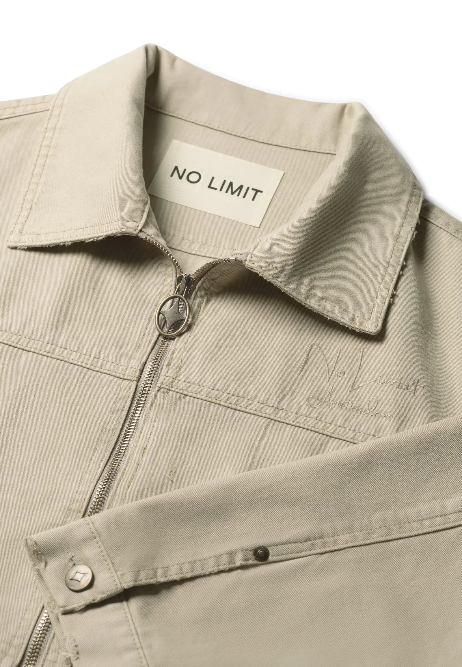 No Limit The Amsterdam Jacket Beige, beeld 3 van 5