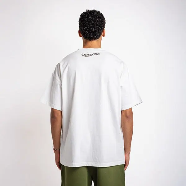 Rheborn Love More Tee White, beeld 4 van 4