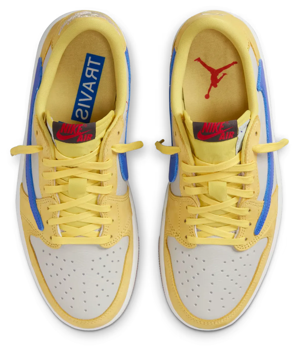 Air Jordan 1 Low OG x Travis Scott Canary, beeld 4 van 6